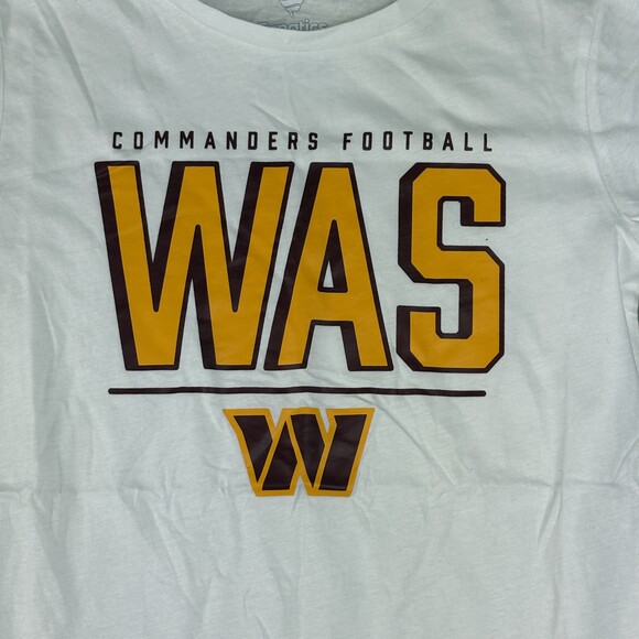 Fanatics‎ Women's XS Washington Commanders T-Shirt White Officially Licensed - Picture 3 of 9